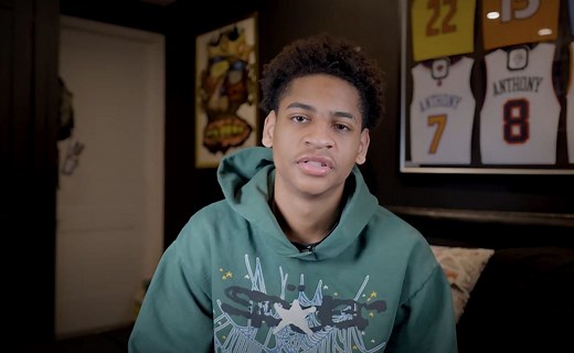 "You wanna wear the hat?": Carmelo Anthony's son Kiyan Anthony's new show drops with a sizzling trailer