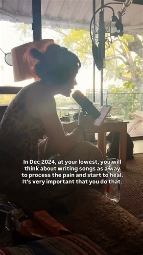 The Brilliant Lily Allen on Instagram: "I saw this trend and it felt so fitting to how much can change in a year. Last year at this time Lily was starting to write an album and this year she is singing that album on SNL 🥹. #lilyallen #westendgirl"