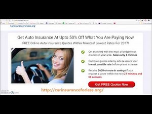 Compare Auto Insurance Quotes - Get Best Rates For 2017