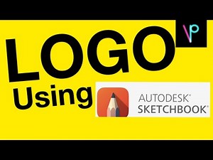 How to Make Logo in Autodesk Sketchbook | Vexel Port | Logo | (Mobile Phone Only)