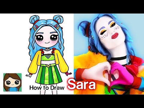 How to Draw Dancer Sara | Just Dance
