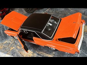 🚨 UNBOXING & REVIEW: 1965 Pontiac GTO 🚗💛 Stunning Yellow 1/18 Scale Model by Maisto! 🌟🔥#viralvideo