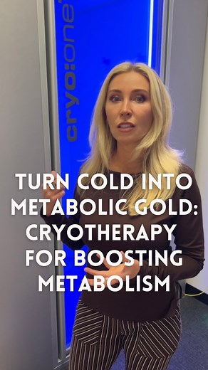 I’m standing next to our cryotherapy chamber at Jyzen, and I have to say — I love this technology for boosting metabolic health. When you expose your body to cold, it activates your brown fat, which is rich in mitochondria and actually helps you burn calories. Regular cryotherapy doesn’t just make you feel energized — it can make your metabolism more efficient and even improve insulin sensitivity. Over time, people often notice they’re burning fuel better and storing less of that “bad” white fat