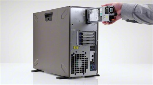 如何更换 PowerEdge T340 的电源