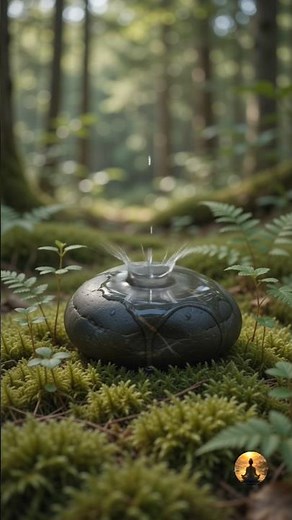 Relaxing Water Drop Sounds | Satisfying Nature ASMR #Shorts