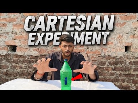 Cartesian diver experiment 🧪 bna diya .. #experiment #video #school