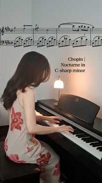 Chopin Nocturne No. 20 in C-sharp minor - Piano solo