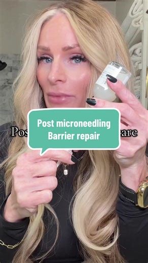 Effective Skin Barrier Repair After Microneedling