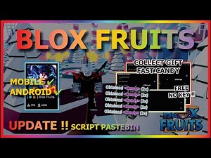BLOX FRUITS Script No Key UPD CHRISTMAS AUTO FARM, COLLECT GIFT, CANDY FARM, NEW DUNGEON (BEST) 🌐🎁