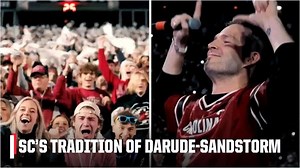 The cultural impact of Darude - Sandstorm at South Carolina | College GameDay | Candice LEROY