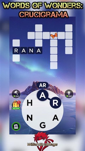 🦎WOW Crossword 419🔍#crossword #wordsofwonders #stratmage #gaming
