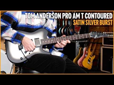 Tom Anderson Pro Am T Contoured - Satin Silver Burst