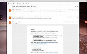 Creating your OMS account