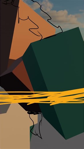 [full edit, no audio] I made an animation #2danimation and #3danimation