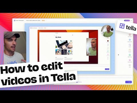 How to customise videos in Tella