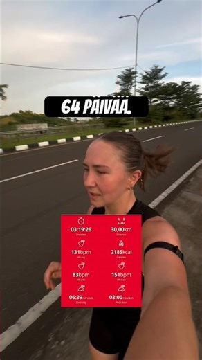 60km 24h sisällä. Ja to-pe uudestaan.