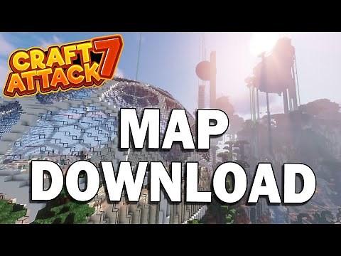 😍 ENDLICH: CraftAttack 7 Map DOWNLOAD!