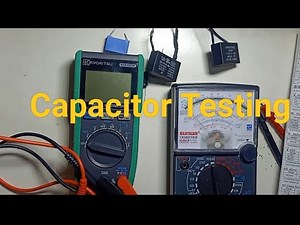 How to check capacitor with multimeter