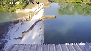 The very moment the dam failed in New Braunfels, Texas, May 14, 2019 | Meteorologist Brad Sowder