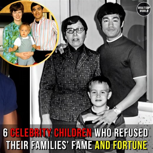 6 Celebrity Children Who Refused Their Families' Fame And Fortune | Whatsup World