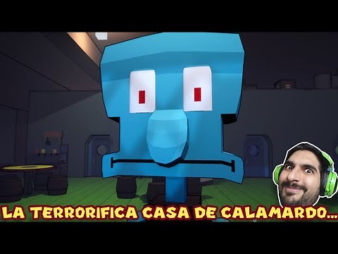 LA TERRORIFICA CASA DE CALAMARDO... - Bob Esponja Around the Clock con Pepe el Mago (#4)