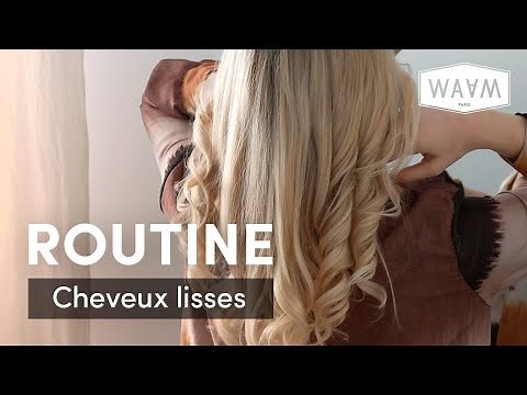 Routine cheveux complète 100% naturelle - Cheveux lisses