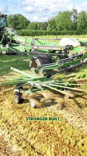 Not all rakes are built the same. Krone set the standard 🌱👑 | Farmhand LTD