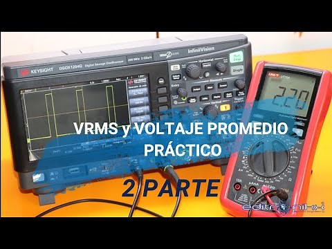 RMS effective value and average voltage of PWM square waves and sine waves | part 2