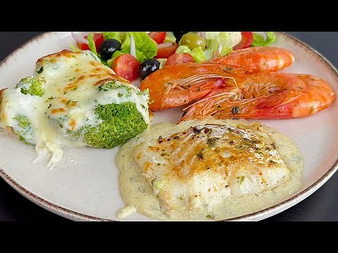Quick, Easy and Incredibly Delicious! Baked Fish Fillet with Lemon Sauce!