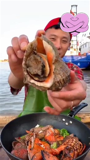 243K views · 2.2K reactions | Eating sea snail, eating delicious...