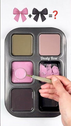 "Pink Whispers in Earth and Violet" #colormixing #artshorts #relaxing #colorconcept #colormix