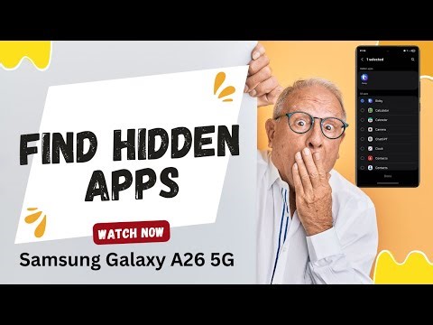 How To Find Hidden Apps On Samsung Galaxy A26 5G | Easy & Quick Guide