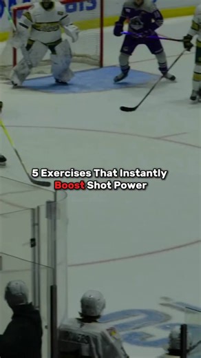 NHL PREP LAB on Instagram: "5 Exercises That Instantly Boost Shot Power 💥🏒 Your shot isn’t weak because of your stick. It’s weak because your body doesn’t generate force efficiently. Power starts from the ground → travels through your core → explodes through your hands. Build that chain and your shot speed skyrockets. Here are 5 exercises that translate directly to shot power: 1. Rotational med ball slams – build explosive core torque 2. Barbell hip thrusts – stronger drive from your legs 3. S