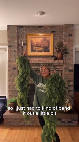 Casey Holmes on Instagram: "Guysssss. These brick clips WORK! 😍 has anyone else struggled with figuring out how to hang garland on your brick? 😆 I’m so excited to decorate this mantle for Christmas. You could also use these to hang wreaths outside, hang a picture, whatever! My garland is really heavy and there hasn’t been any issues with them falling down or moving in general. They have 3 different colors! Comment “link” if you want a direct link to your messages! I also have it saved on my Am