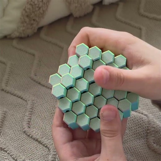 Colmeia | Fidget sensoriel imprimé en 3D