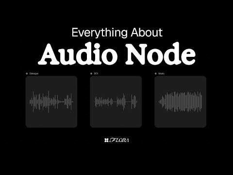 How To Use Audio Node | FLORA AI
