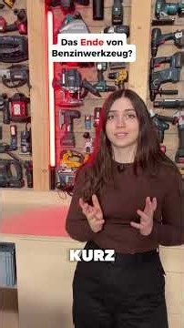 The end of gasoline-powered tools?! ❌