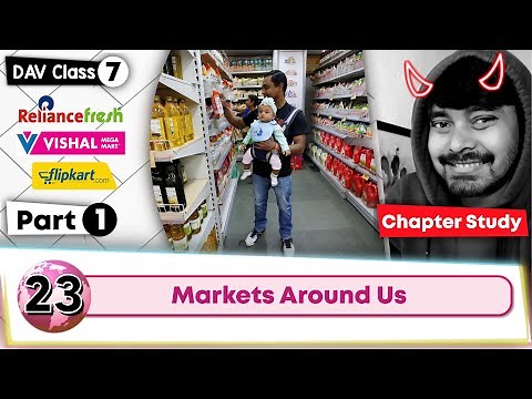 Chapter 23 | Markets Around Us | Class 7 DAV Social Sci. | Chapter Study (Part 1) 🔥🔥🔥