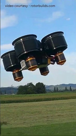 🚀 EDF Quad Drone – The Future of Jet-Powered Flight Is Here!