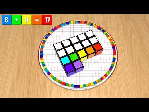 Learn Addition with Blocks | Fun Math for Kids