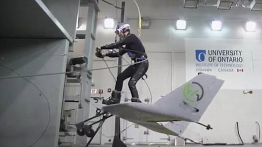 Fascinating video shows wingboard wind tunnel testing