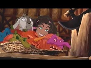 The Hunchback of Notre Dame Esmeralda Runs Away HD
