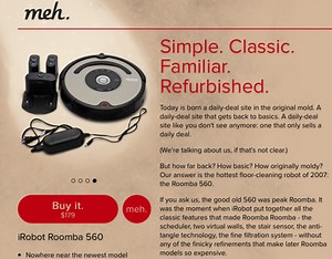 Woot founder's new daily deal website 'Meh' officially opens its doors today