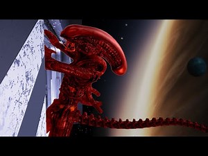 Alien gets trolled, shot into space & nearly f**king dies | Funny Alien: Isolation Glitch