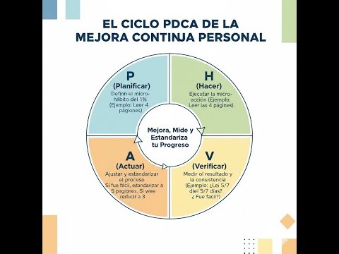 Video Kaizen personal, 1% mejor cada día B