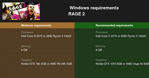 RAGE 2 System Requirements — Can I Run RAGE 2 on My PC?