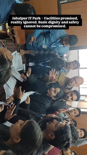 jabalpur_billaa_ on Instagram: "हम फ्लैटट्रेड ब्रोकरेज प्राइवेट लिमिटेड कंपनी के कर्मचारी हैं। हमें निशांत मिश्रा अथवा उनके हायर मैनेजमेंट की ओर से यह नोटिस प्राप्त हुआ है कि हमें 90 दिनों के भीतर वर्तमान कार्यालय स्थान खाली करना होगा। हम स्पष्ट करना चाहते हैं कि हमने कभी भी किसी प्रकार की अनुचित मांग नहीं की। हमारी मांगें केवल कर्मचारियों की बुनियादी जरूरतों से संबंधित थीं, जैसे— वॉशरूम की उचित व्यवस्था शैफ/स्टाफ के लिए मूलभूत सुविधाएँ बिजली की सुरक्षित एवं उचित आपूर्ति लिफ्ट से संबंधित सुरक्षा