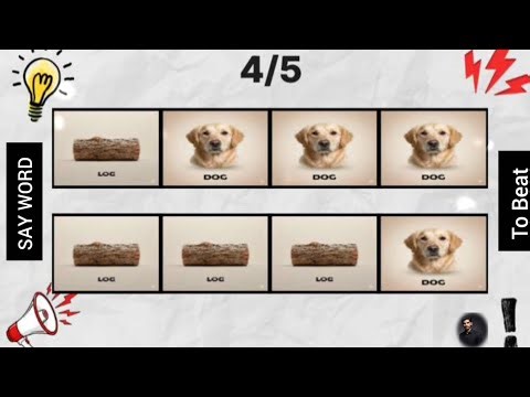 Say The Word On Beat Challenge | Level 1 - 5 | Level Easy to Insane