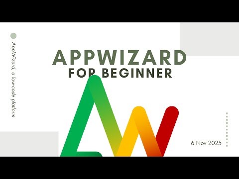 AppWizard for Beginner (TTT Accreditation)