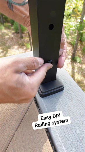 166K views · 582 reactions | Easy DIY railing system. This was super easy to install and super affordable! #carpentrytips #construction #contractor #tipsandtricks #HomeImprovement #hacks #carpentry #builder #deck #tools #diy #fblifestyle | Your Favorite Contractor | Facebook